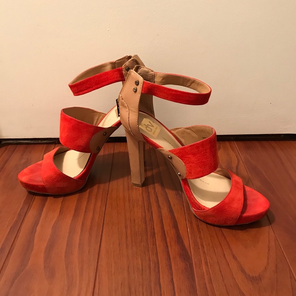 Orange heels